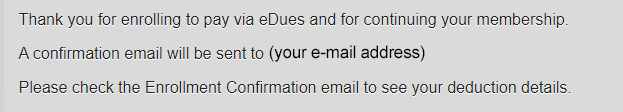 Confirm copy